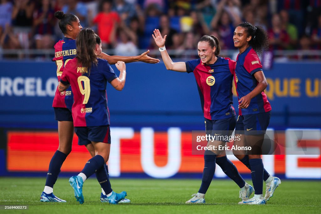 FC Barcelona v AC Milan - Women Pre-season Friendly