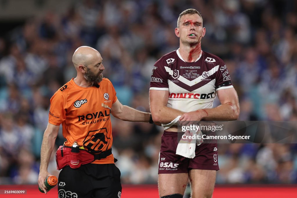 NRL Rd 26 - Bulldogs v Sea Eagles
