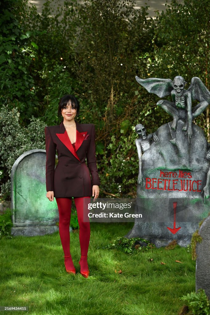 The London Photocall For "Beetlejuice Beetlejuice", Presented By Warner Bros. Pictures