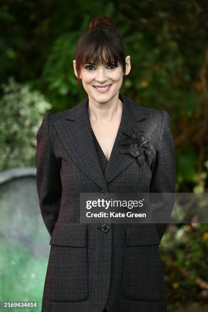 Winona Ryder attends the London photocall of "Beetlejuice Beetlejuice" at One Marylebone on August 30, 2024 in London, England.