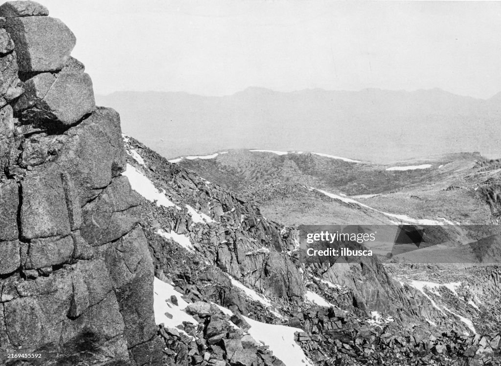 Antique Photograph: From Pike's Peak