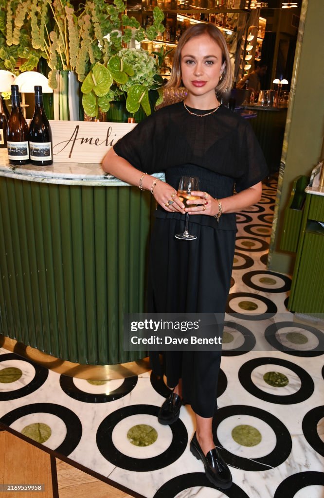 Lady Amelia Windsor Celebrates Her Birthday With Amelia Wine At Langan's Brasserie