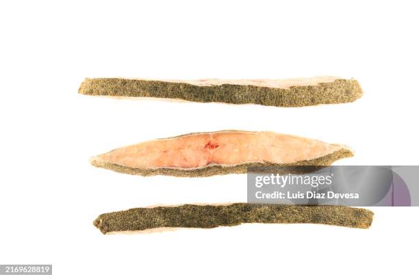 turbot sliced raw. - flounder stock pictures, royalty-free photos & images