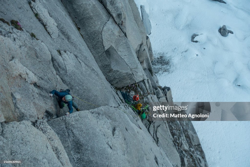 Snowpatch Spire Climbing