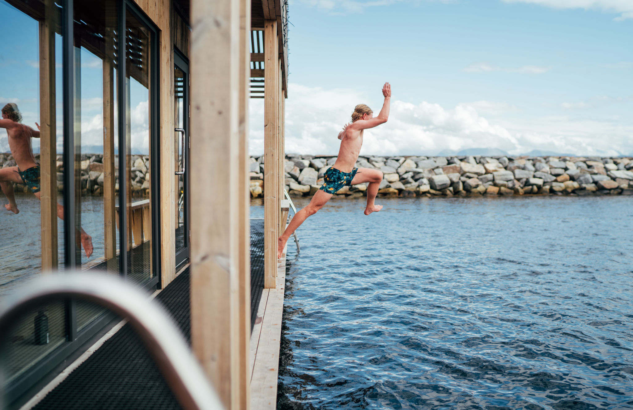 fjord sauna