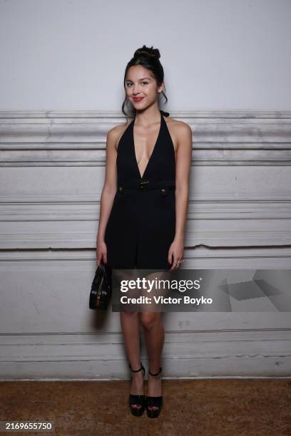 Olivia Rodrigo attends the Miu Miu Women's Tales dinner during the 81st Venice International Film Festival on August 31, 2024 in Venice, Italy.