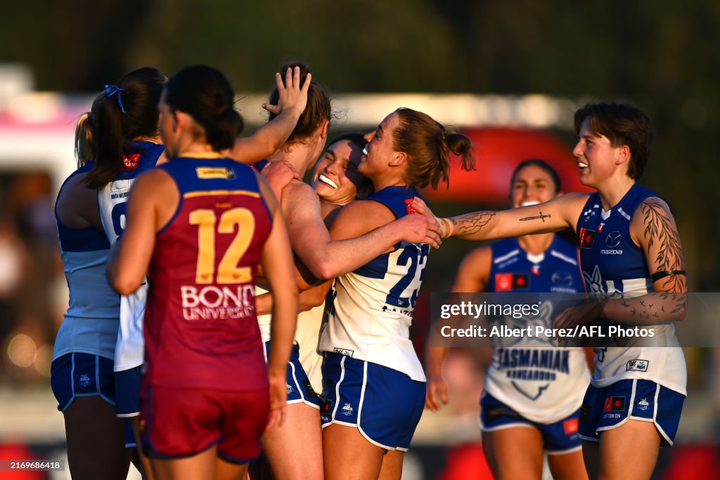 AFLW Rd 1 - Brisbane v North Melbourne Tasmanian Kangaroos