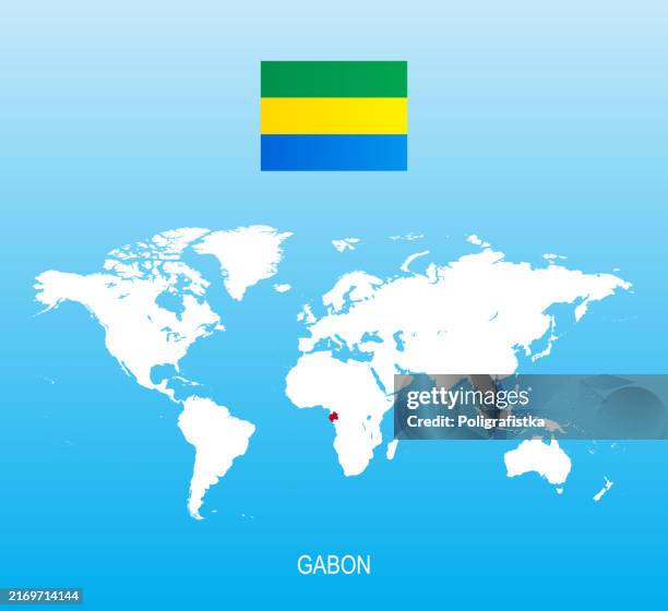 Gyobon 65 Gabon Carte Monde Stock Photos, High-Res Pictures, and Images ...