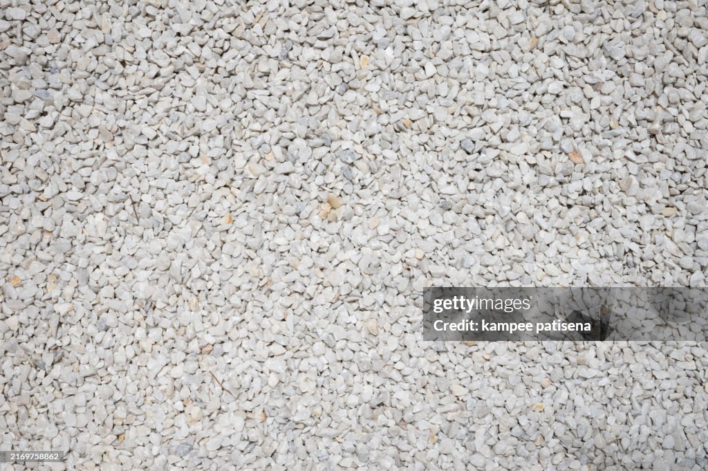 White Gravel Texture