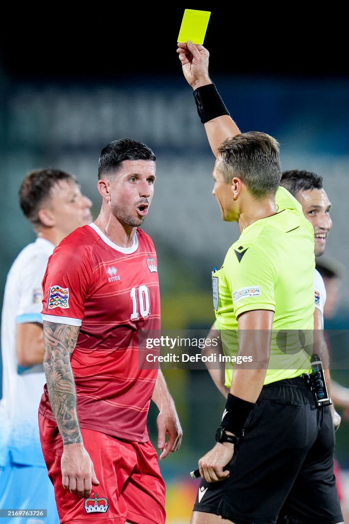 San Marino v Liechtenstein - UEFA Nations League 2024/2025 League D - Group 1