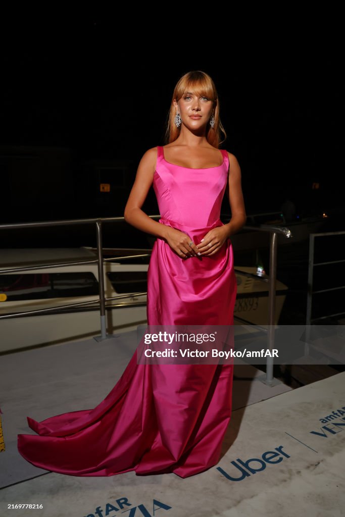 AmfAR Gala Venezia 2024 Presented By Red Sea International Film Festival And World Gold Council - Outside Arrivals