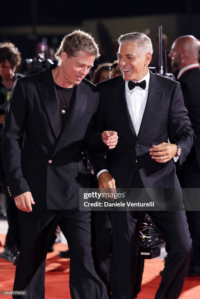"Wolfs" Red Carpet - The 81st Venice International Film Festival