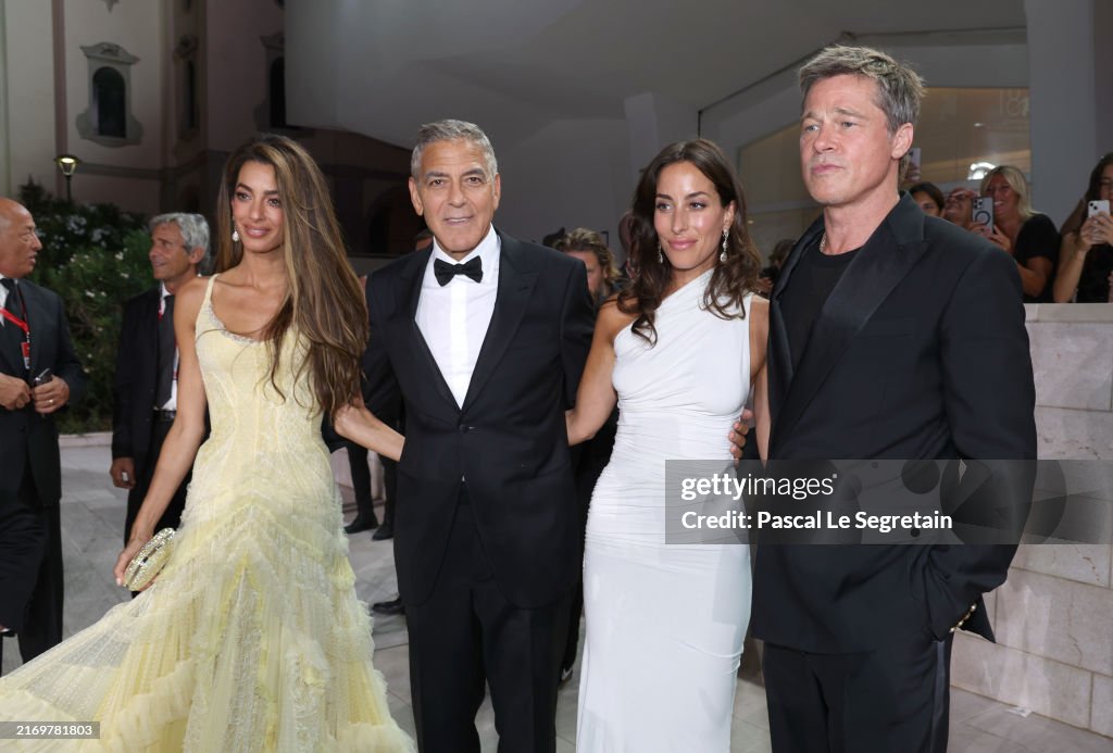 "Wolfs" Red Carpet - The 81st Venice International Film Festival