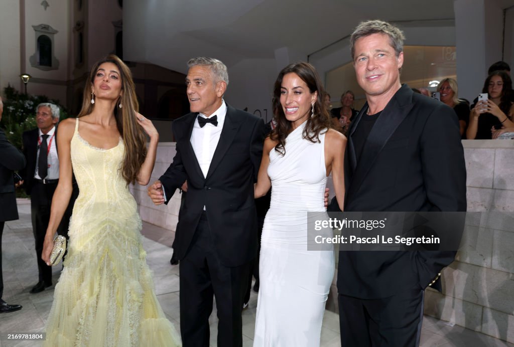 "Wolfs" Red Carpet - The 81st Venice International Film Festival