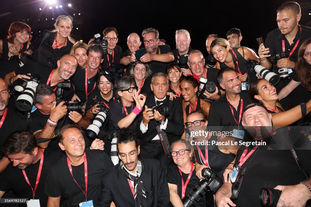 "Wolfs" Red Carpet - The 81st Venice International Film Festival