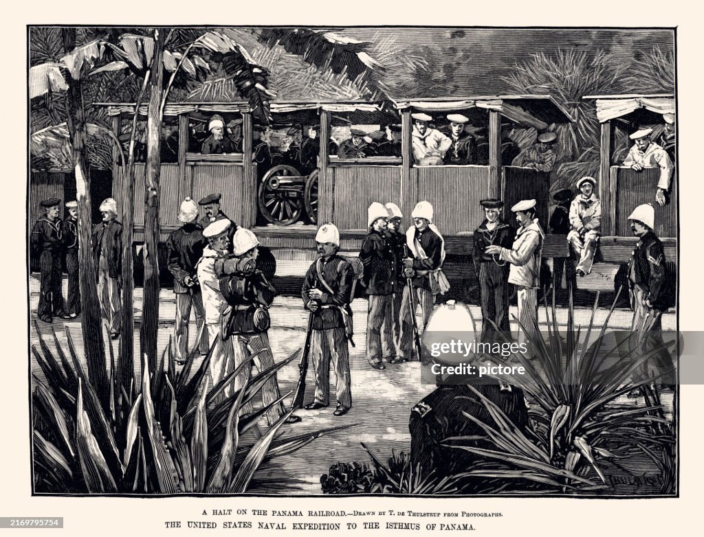 THE UNITED STATES EXPEDITION TO THE ISTHMUS OF PANAMA : A HALT ON THE PANAMA RAILROAD xxxl