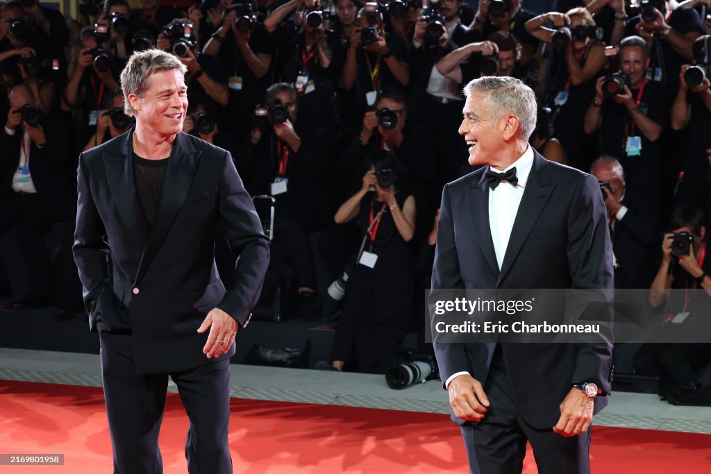 World Premiere Of Apple TV+'s "Wolfs" - 81st Venice International Film Festival