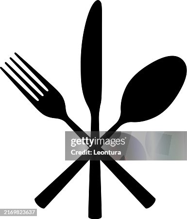 Cutlery Silhouette Cutlery Silhouette