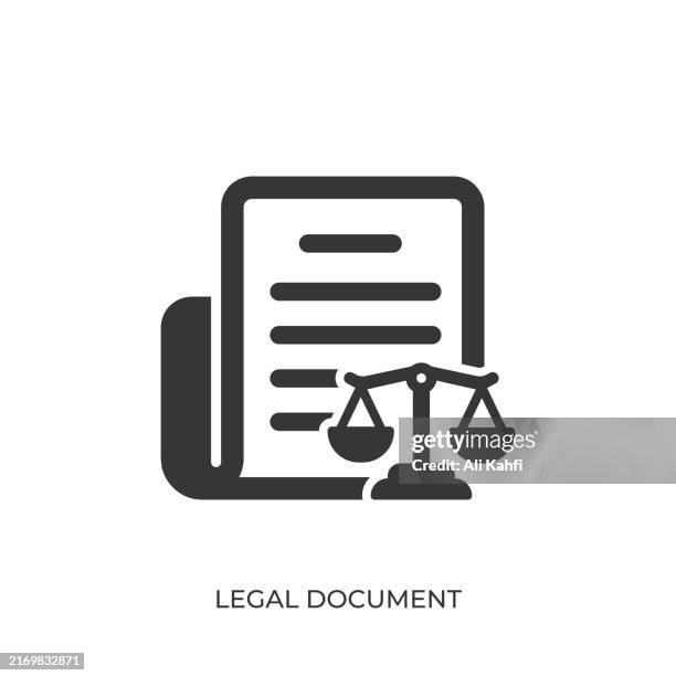 legal document glyph solid icon. solid icon that can be applied anywhere, simple, pixel perfect and modern style - confidentiality agreement stock illustrations