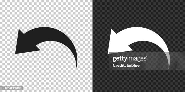 undo. icon for design on blank background - former stock illustrations
