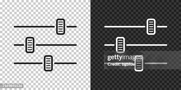 Control panel - settings. Icon for design on blank background Control panel - settings. Icon for design on blank background