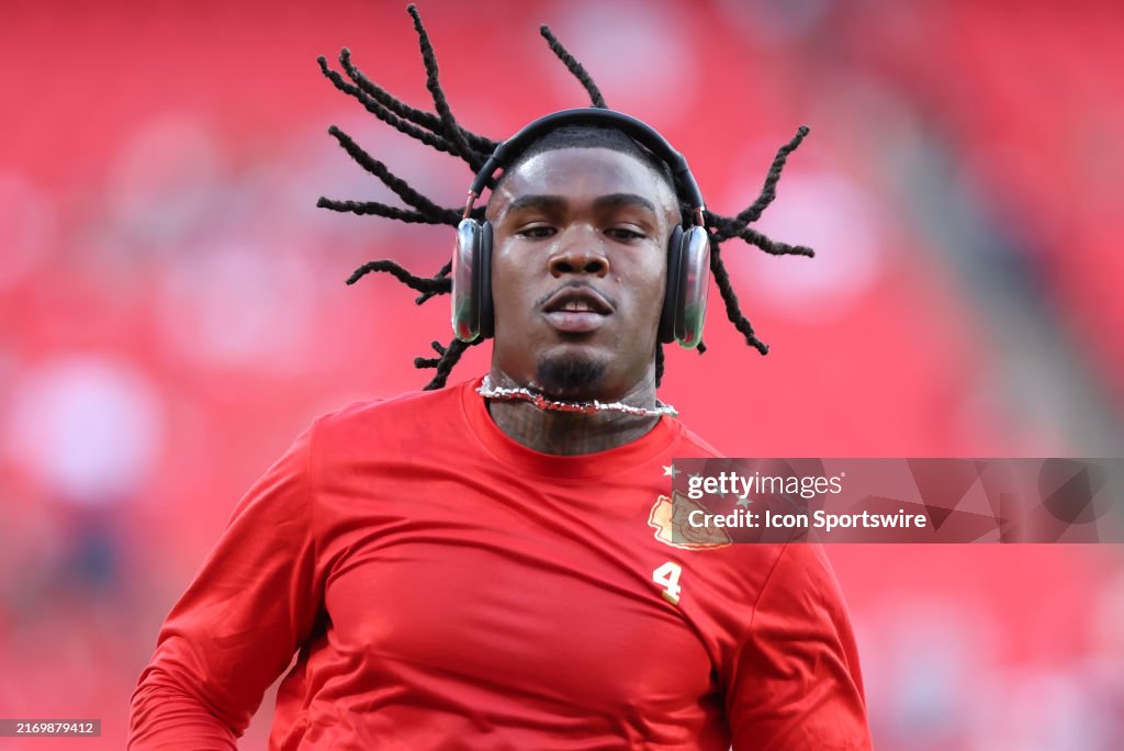 Who Is Rashi Rice Kansas City Chiefs wide receiver Rashee Rice catches a ball before an ...