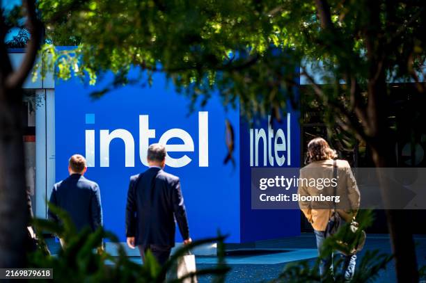 Intel Corp. Headquarters in Santa Clara, California, US, on Friday, Sept. 6, 2024. Intel is reportedly planning to sell Altera, its programmable chip...