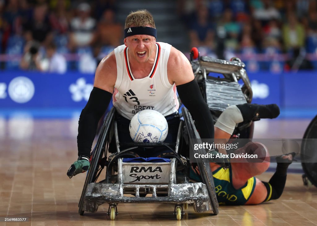 Wheelchair Rugby - Paris 2024 Summer Paralympic Games: Day 5