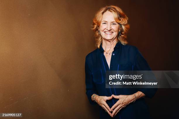 Melissa Leo poses for photos during a portrait session for the "King Ivory" during the 81st Venice International Film Festival at Palazzo del Casino...