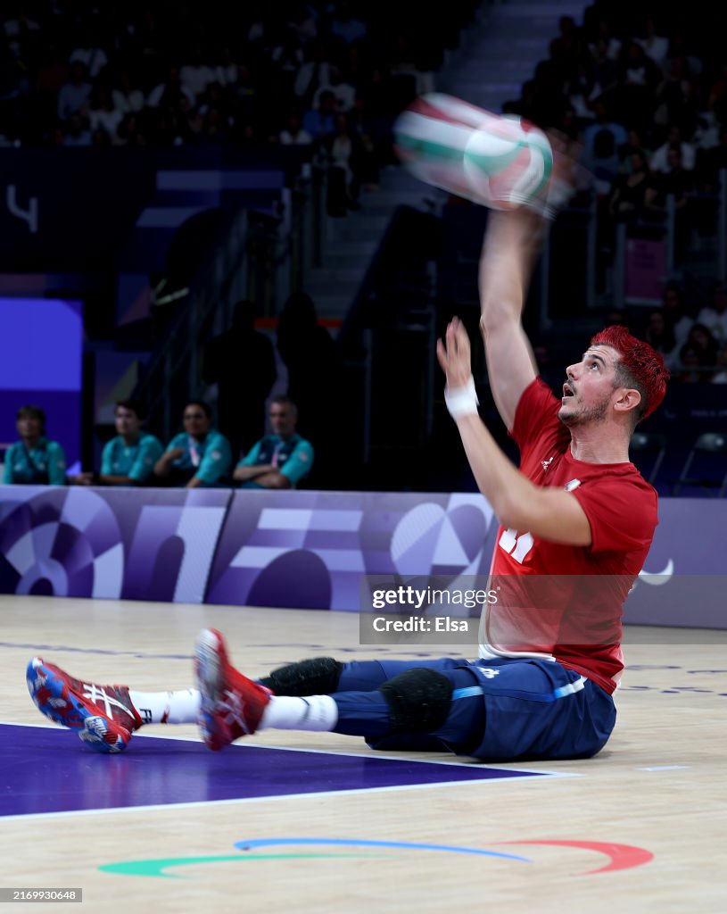 Sitting Volleyball - Paris 2024 Summer Paralympic Games: Day 5