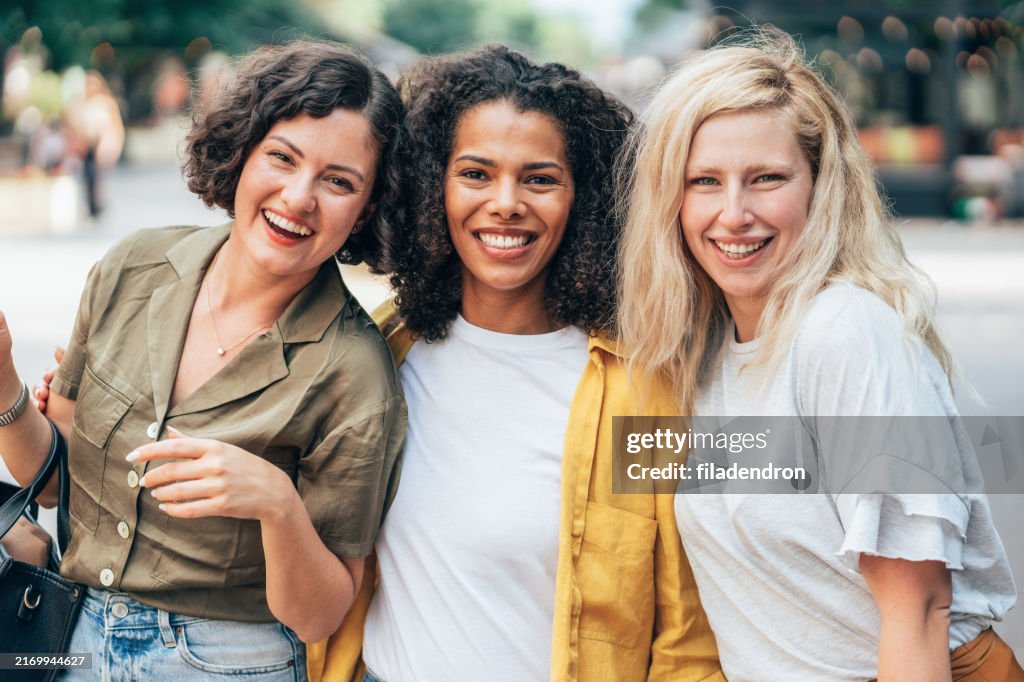 Cheerful Female friends