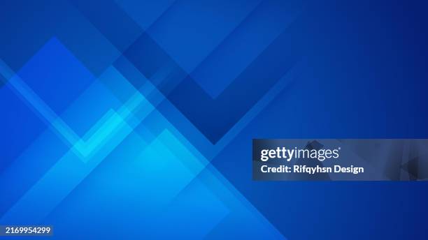 ilustraciones, imágenes clip art, dibujos animados e iconos de stock de fondo abstracto geométrico degradado azul moderno - fondo azul