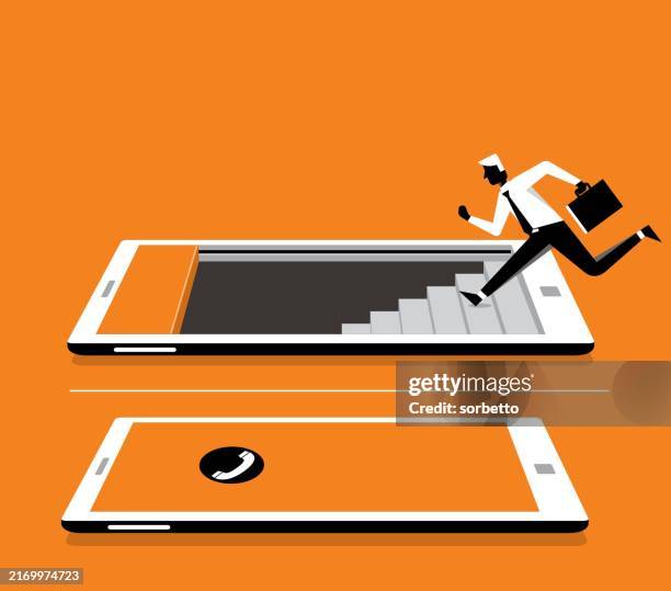 networking - businessman - basement stock illustrations