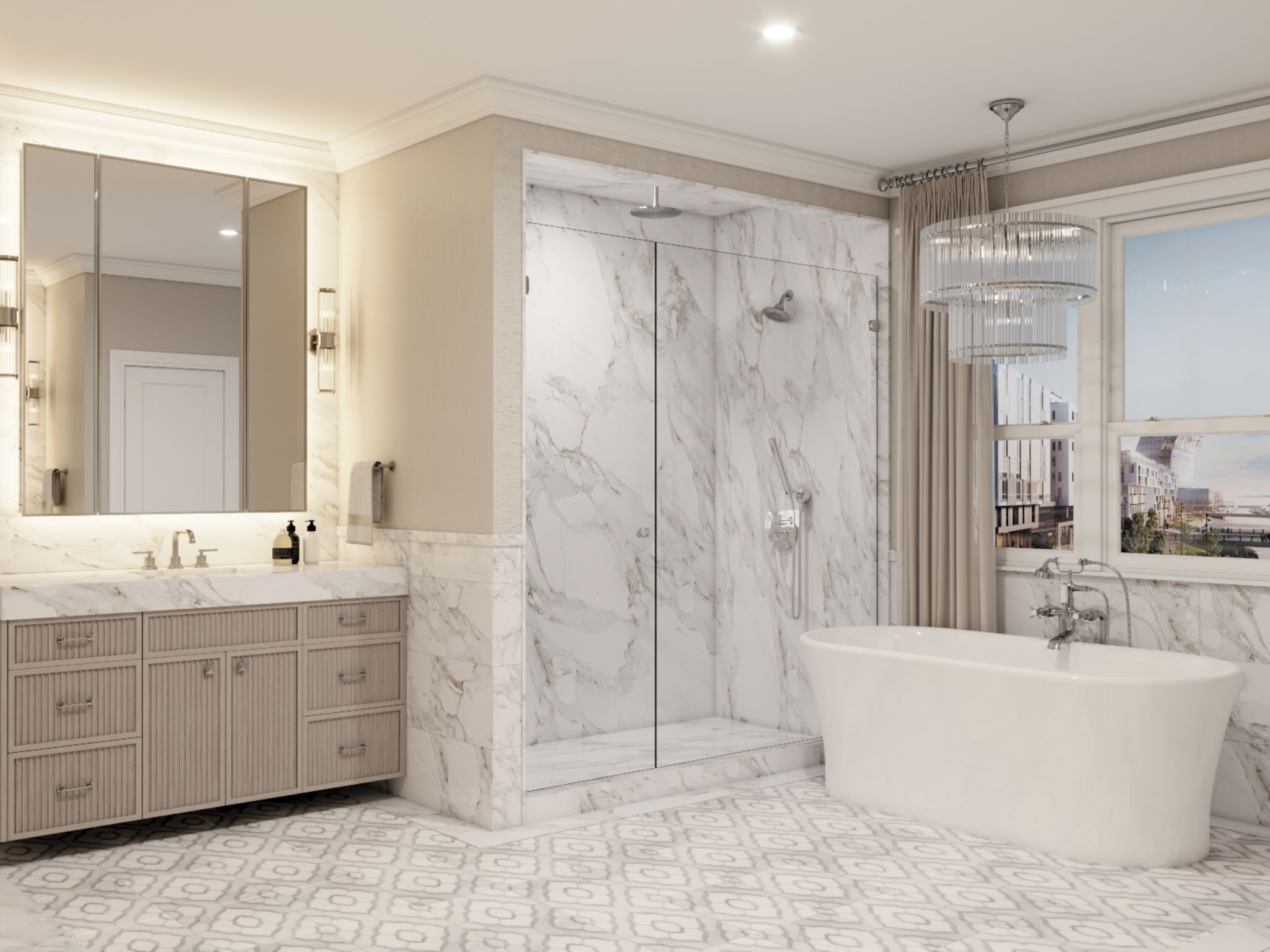 bathroom tiles