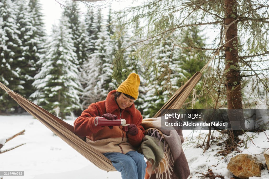 Winter camping