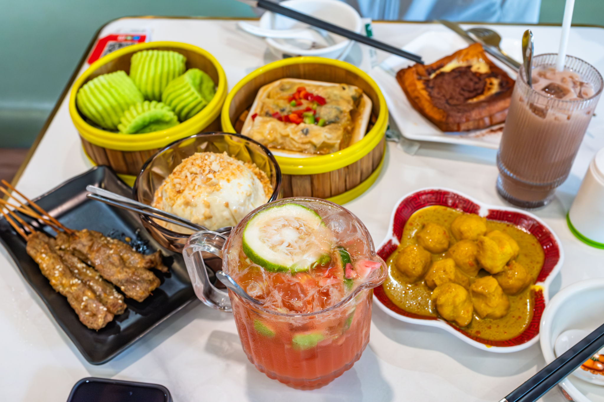 Afternoon tea, iced tea, snacks, snacks, grilled skewers Afternoon tea, iced tea, snacks, snacks, grilled skewers