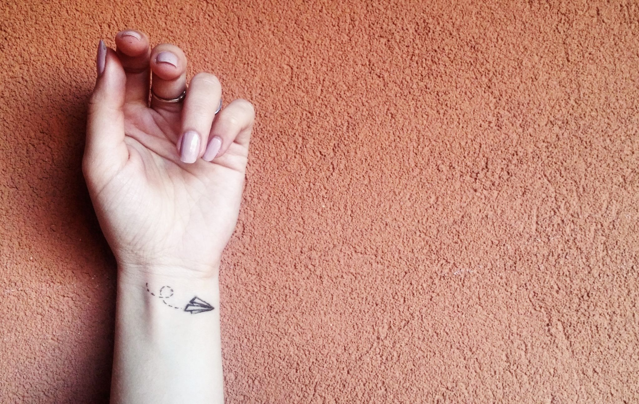 hand poked tattoo