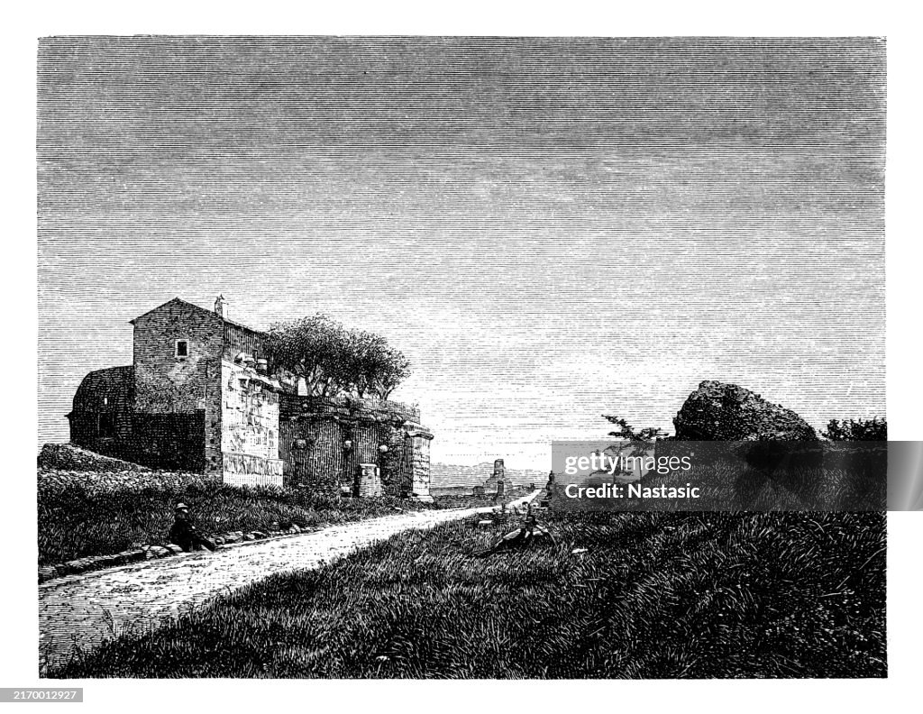 Part of the Via Appia