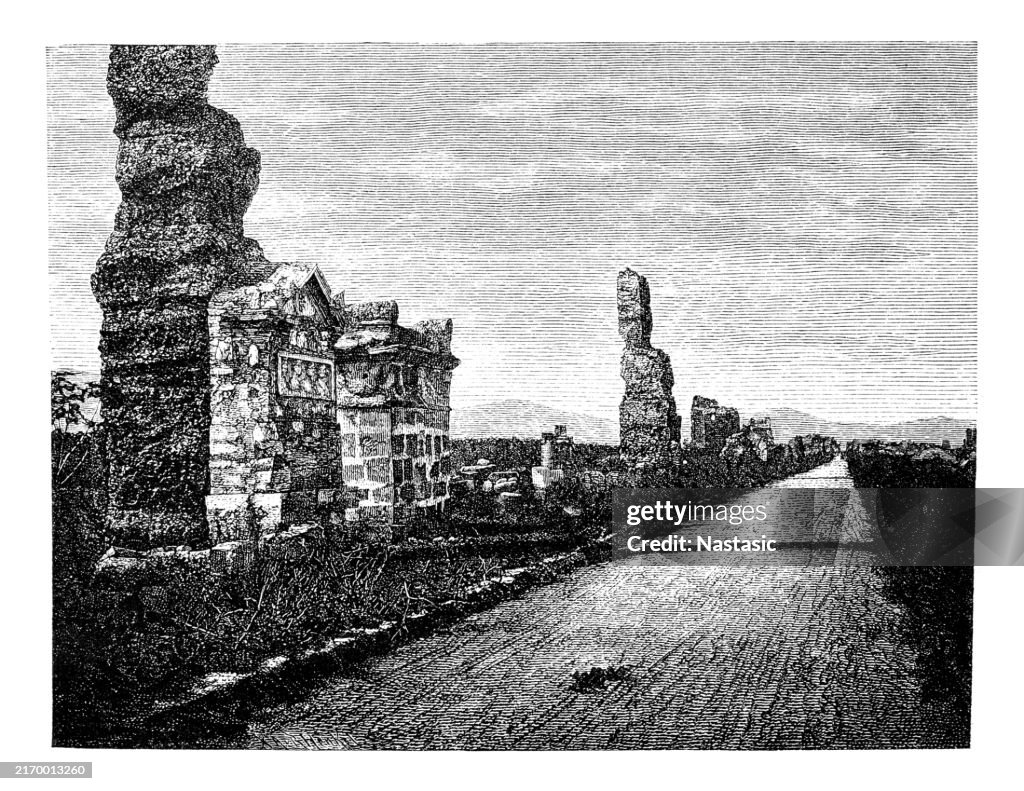 Part of the Via Appia