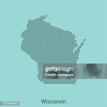 Wisconsin Map With Scale Wisconsin Map High-Res Vector Graphic - Getty Images