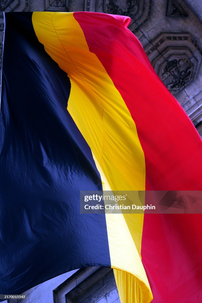 Belgian flag.