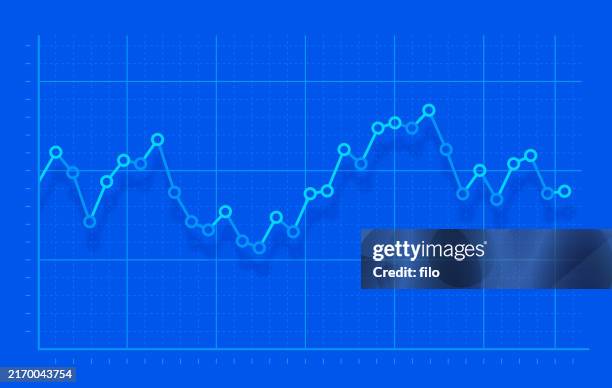 financial stock market commodity blue data chart analysis - artistic product stock illustrations