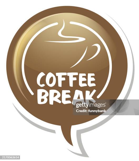 hot drinks label - office cafeteria stock illustrations