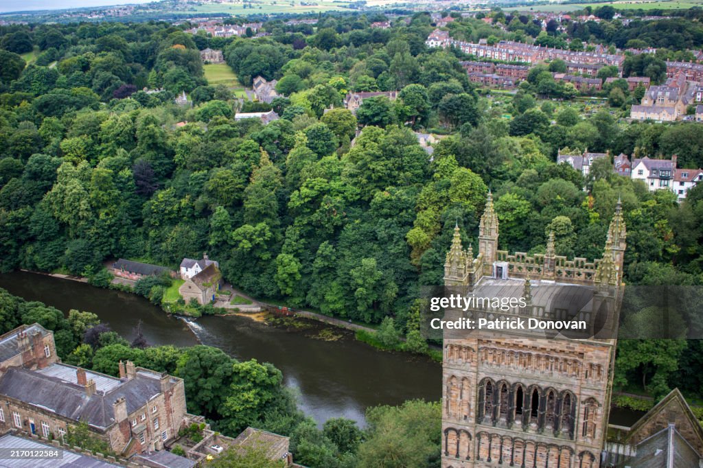 River Wear from Durham Cathedral, Durham, England