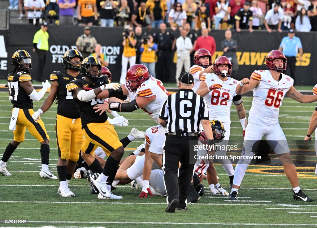 COLLEGE FOOTBALL: SEP 07 Iowa State at Iowa