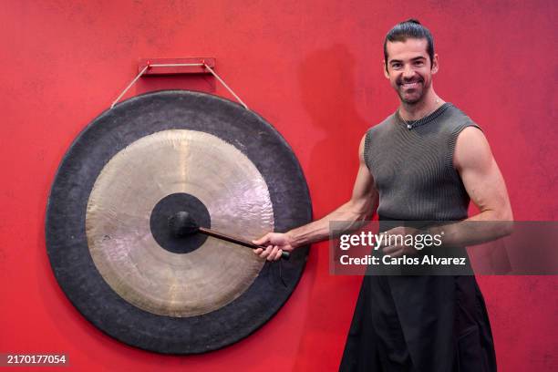 Miguel Ángel Muñoz attends the 'Pekín Express' photocall at the Europe Congress Palace during the FesTVal 2024 on September 04, 2024 in...