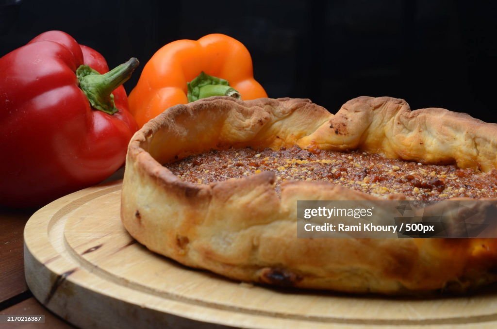 Close-up of food on cutting board,Jordan