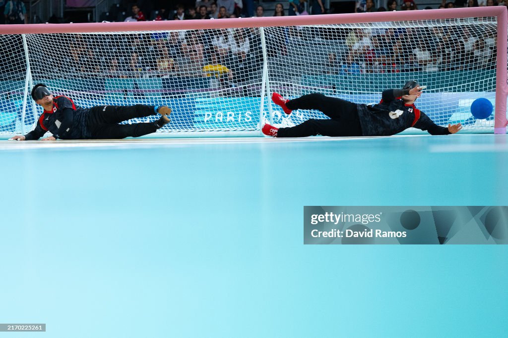 Goalball - Paris 2024 Summer Paralympic Games: Day 7