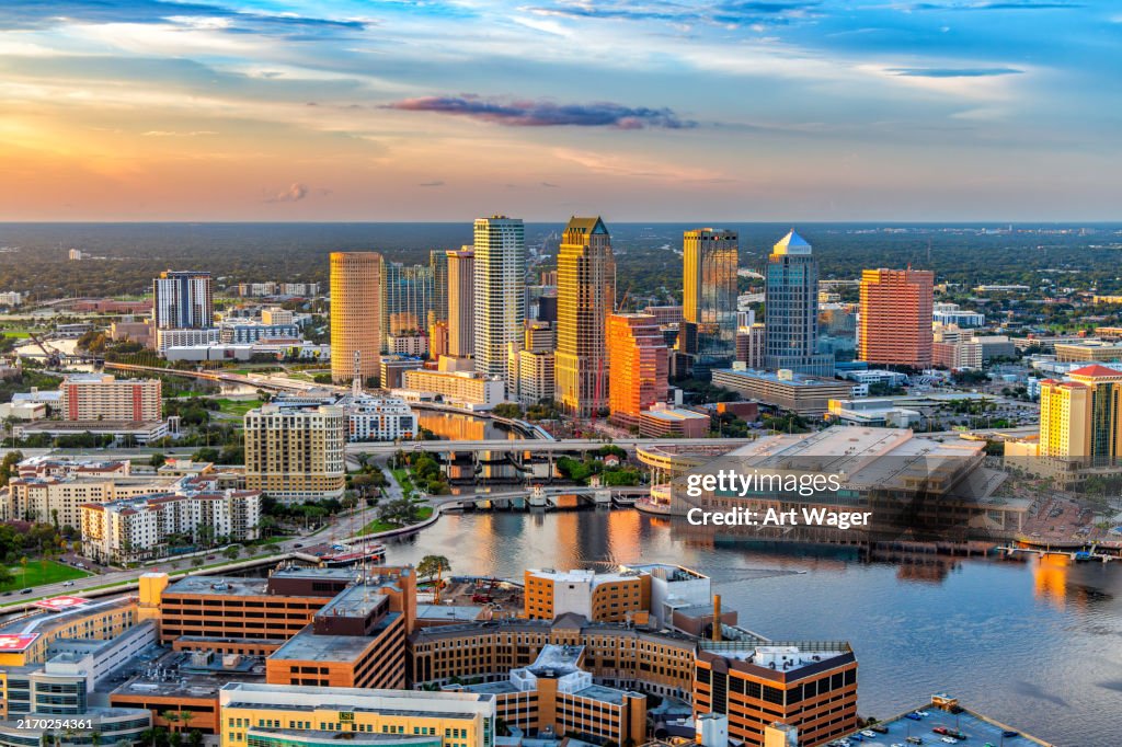 Tampa Waterfront Aerial