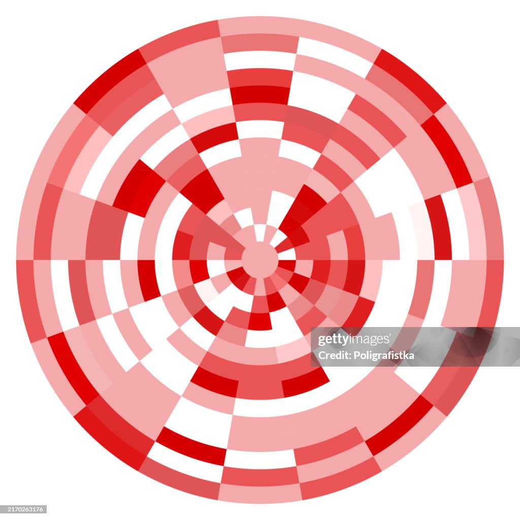 Round Red Color Abstract Circular Red Backgrounds High-Res Vector Graphic - Getty Images